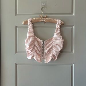 Forever 21 coquette corset top